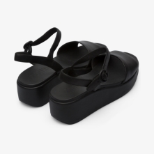 Camper Black Sandals Womens - Misia Online Ireland | IKLHZ7602